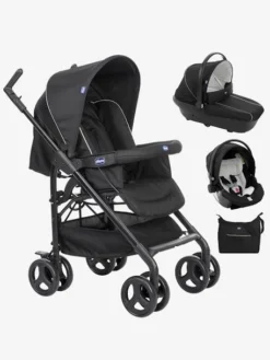 Combiné CHICCO Trio Sprint Noir/gris - Chicco