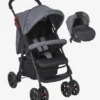 Combiné Duo Babycoque + Poussette Vertbaudet Primacity Noir/gris - Vertbaudet