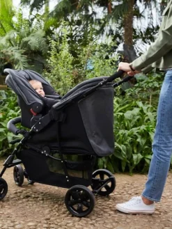 Combiné Duo Babycoque + Poussette Vertbaudet Primacity Noir/gris - Vertbaudet -Linge De Lit Enfant Boutique combine duo babycoque poussette vertbaudet primacity 5