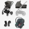 Combiné Trio CYBEX Balios S Lux 3-in-1 Noir (deep Black) - Cybex