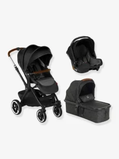 Combiné Trio Poussette Crosslight + Nacelle Micro Pro + Siège-auto Groupe 0+ Koos ISize R1 JANE Collection 2022 Noir (cold Black) - Jane -Linge De Lit Enfant Boutique combine trio poussette crosslight nacelle micro pro siege auto groupe 0 koos isize r1 jane collection 2022 2