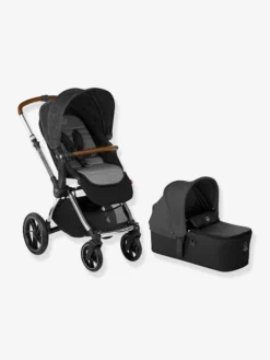 Combiné Trio Poussette Kawai + Nacelle Micro + Siège-auto Groupe 0+ Koos ISize R1 Collection 2022 JANE Noir (cold Black) - Jane -Linge De Lit Enfant Boutique combine trio poussette kawai nacelle micro siege auto groupe 0 koos isize r1 collection 2022 jane 1
