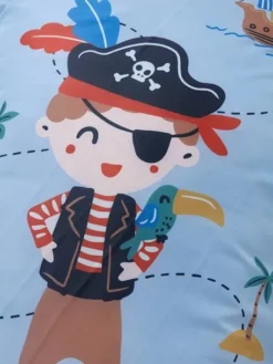 Cosy Wrap En Polyester Avec Oreiller Intégré HISSEZ OH ! Bleu / Multicolore - Vertbaudet -Linge De Lit Enfant Boutique cosy wrap en polyester avec oreiller integre hissez oh 1 2