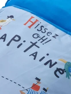 Cosy Wrap En Polyester Avec Oreiller Intégré HISSEZ OH ! Bleu / Multicolore - Vertbaudet -Linge De Lit Enfant Boutique cosy wrap en polyester avec oreiller integre hissez oh 1 4