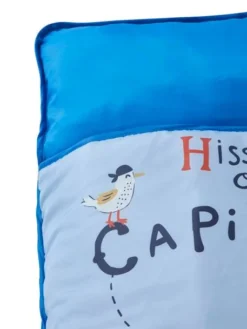 Cosy Wrap En Polyester Avec Oreiller Intégré HISSEZ OH ! Bleu / Multicolore - Vertbaudet -Linge De Lit Enfant Boutique cosy wrap en polyester avec oreiller integre hissez oh 1 5