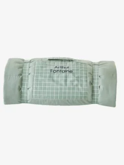 Couchage De Sieste Maternelle MINILI DINOS Personnalisable Vert - Vertbaudet -Linge De Lit Enfant Boutique couchage de sieste maternelle minili dinos personnalisable 1