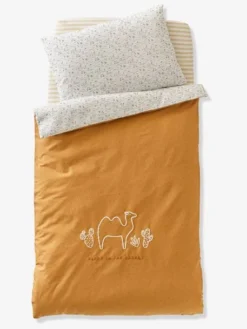 Drap-housse Bébé WILD SAHARA écru / Sable - Vertbaudet -Linge De Lit Enfant Boutique drap housse bebe wild sahara 1