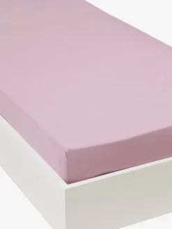 Drap-housse Enfant En Jersey Extensible Uni Couleur Gris - Vertbaudet -Linge De Lit Enfant Boutique drap housse enfant en jersey extensible uni couleur 2