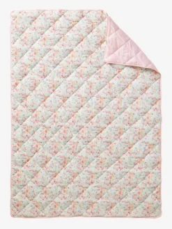 Edredon Matelassé Enfant Vert D'eau - Vertbaudet -Linge De Lit Enfant Boutique edredon matelasse enfant 2