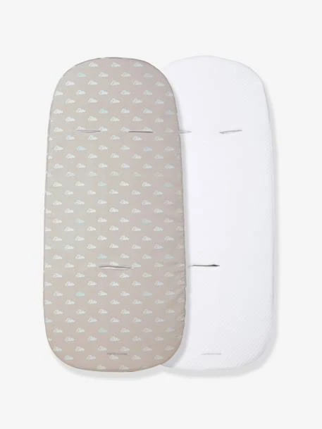 Lot De 2 Housses De Protection VERTBAUDET Pour Matelas De Nacelle Assorties - Vertbaudet 1 Lot De 2 Housses De Protection VERTBAUDET Pour Matelas De Nacelle Assorties - Vertbaudet