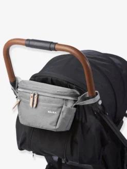 Organisateur De Poussette Biarritz BEABA Gris Chiné - Beaba -Linge De Lit Enfant Boutique organisateur de poussette biarritz beaba 3