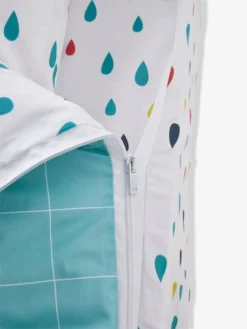 Parure Caradou "facile à Border" Avec Couette PIN PON PIN Bleu - Vertbaudet -Linge De Lit Enfant Boutique parure caradou facile a border avec couette pin pon pin 2