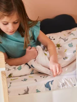 Parure Caradou "facile à Border" Sans Couette ABECEDAIRE MARIN Ivoire Imprimé Animaux - Vertbaudet 8 Parure Caradou "facile à Border" Sans Couette ABECEDAIRE MARIN Ivoire Imprimé Animaux - Vertbaudet -Linge De Lit Enfant Boutique parure caradou facile a border sans couette abecedaire marin 2