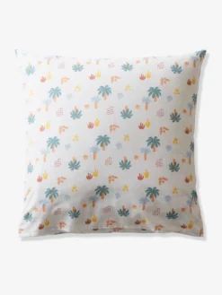 Parure Enfant JURASSIC CAMP Oeko-Tex® Blanc Imprimé - Vertbaudet -Linge De Lit Enfant Boutique parure enfant jurassic camp oeko tex 4