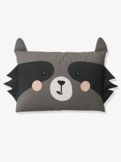 Parure Housse De Couette + Taie D'oreiller Enfant En Coton Bio* FOREST BAND écru / Multicolore - Vertbaudet -Linge De Lit Enfant Boutique parure housse de couette taie doreiller enfant en coton bio forest band 3