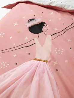 Parure Housse De Couette + Taie D'oreiller Enfant ENTRECHAT Rose - Vertbaudet 11 Parure Housse De Couette + Taie D'oreiller Enfant ENTRECHAT Rose - Vertbaudet -Linge De Lit Enfant Boutique parure housse de couette taie doreiller enfant entrechat 5