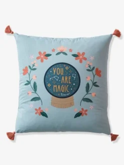 Parure Housse De Couette + Taie D'oreiller Enfant GIPSY ROULOTTE Bleu - Vertbaudet -Linge De Lit Enfant Boutique parure housse de couette taie doreiller enfant gipsy roulotte 2