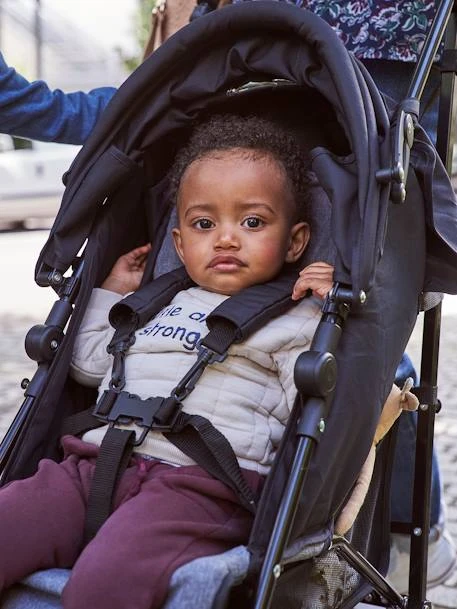 Poussette-canne Multiposition Vertbaudet Facilcity 2 Noir/gris - Vertbaudet 6 Poussette-canne Multiposition Vertbaudet Facilcity 2 Noir/gris - Vertbaudet – Image 6