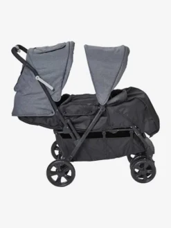 Poussette Double Vertbaudet Duocity2 Gris - Vertbaudet -Linge De Lit Enfant Boutique poussette double vertbaudet duocity2 3
