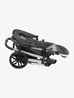 Poussette Réversible Combinée Vertbaudet Bicity+ Gris Aluminium - Vertbaudet -Linge De Lit Enfant Boutique poussette reversible combinee vertbaudet bicity 3