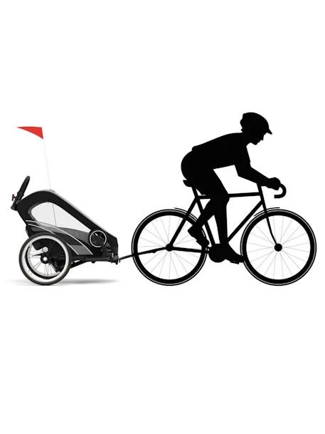 Poussette Zeno Bike One Box CYBEX Noir - Cybex 5 Poussette Zeno Bike One Box CYBEX Noir - Cybex – Image 5