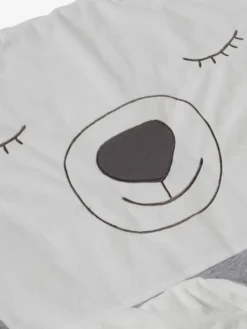 Sac De Couchage OURS Gris Clair - Vertbaudet -Linge De Lit Enfant Boutique sac de couchage ours 2