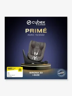 Siège-auto CYBEX Platinum Sirona Z2 I-Size 45 à 105 Cm, équivalence Groupe 0+/1 Gris (soho Grey) - Cybex -Linge De Lit Enfant Boutique siege auto cybex platinum sirona z2 i size 45 a 105 cm equivalence groupe 01 2