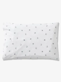 Taie D'oreiller Bébé Bio Collection LOVELY NATURE Vert/ivoire - Vertbaudet -Linge De Lit Enfant Boutique taie doreiller bebe bio collection lovely nature 1