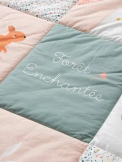 Tapis De Sol Patchwork FORET ENCHANTEE Rose / Multicolore - Vertbaudet 9 Tapis De Sol Patchwork FORET ENCHANTEE Rose / Multicolore - Vertbaudet -Linge De Lit Enfant Boutique tapis de sol patchwork foret enchantee 3