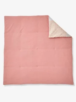 Tapis De Sol Patchwork GIRLY VICHY Rose / Multicolore - Vertbaudet -Linge De Lit Enfant Boutique tapis de sol patchwork girly vichy 4