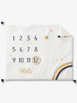 Tapis Photo Bébé Ivoire - Vertbaudet -Linge De Lit Enfant Boutique tapis photo bebe 3