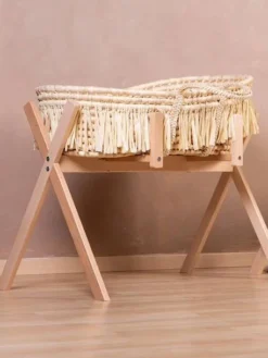 Tipi Support Transformable CHILDHOME Pour Couffin Moise Hêtre Naturel - Childhome -Linge De Lit Enfant Boutique tipi support transformable childhome pour couffin moise 2