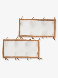 Tour De Lit Respirant Petit Nomade écru / Camel - Vertbaudet -Linge De Lit Enfant Boutique tour de lit respirant petit nomade 1