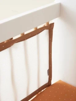 Tour De Lit Respirant Petit Nomade écru / Camel - Vertbaudet -Linge De Lit Enfant Boutique tour de lit respirant petit nomade 3